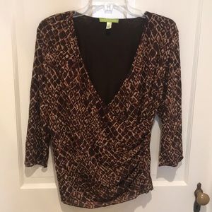 Sigrid Olsen Wrap Top